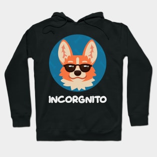 Incorgnito Dog Lover Corgi Cute Gift Hoodie